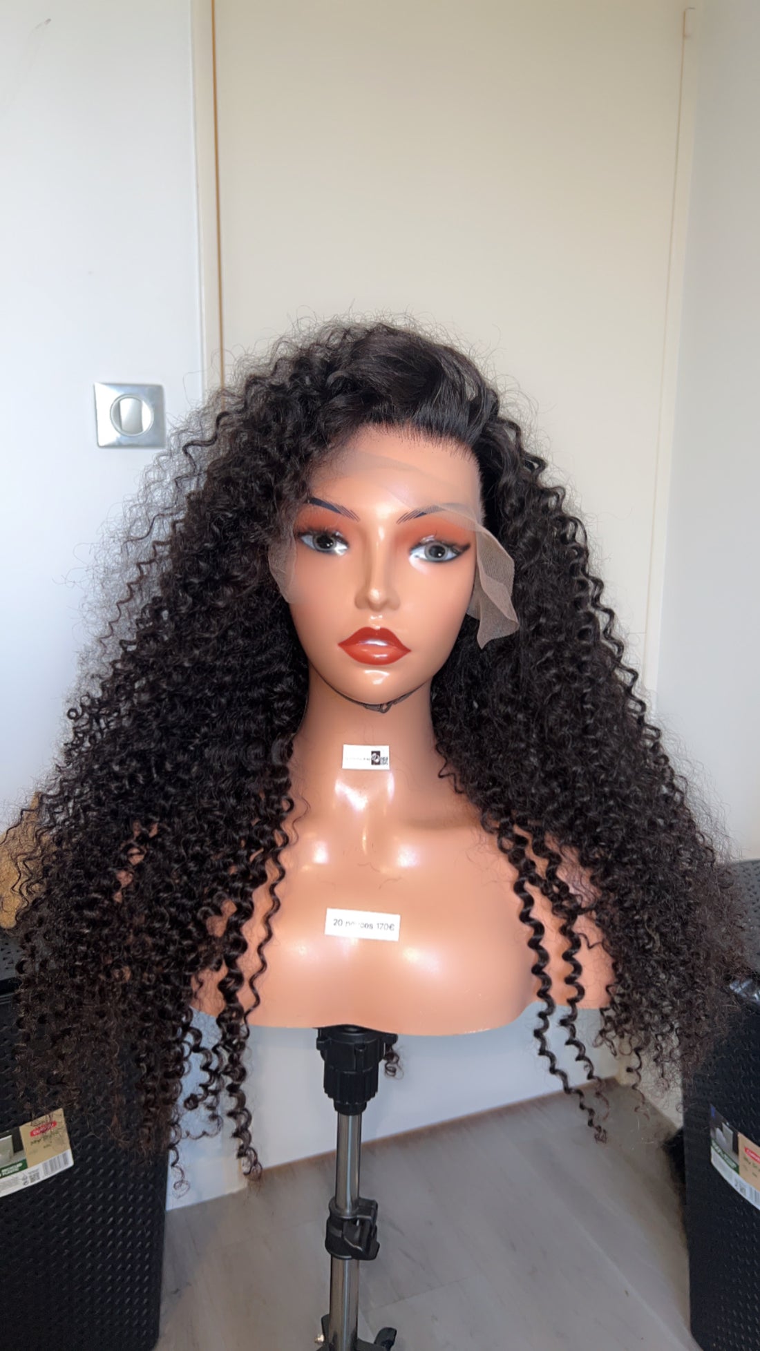 Perruque cheveux vierges sans colle - Glueless HD Wig